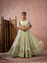 Beige Chaniya Choli